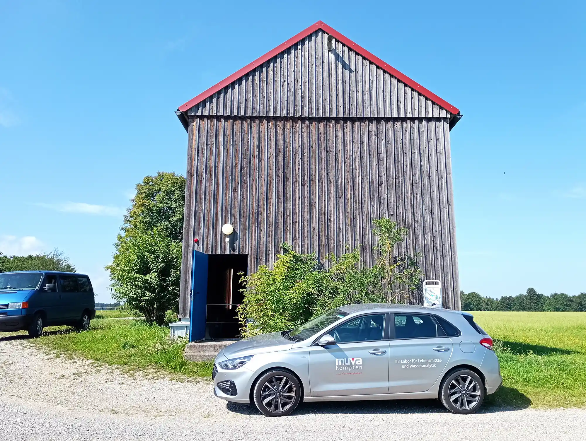 Turnusmäßige Wasserprobe am Hochbehälter Unteregg